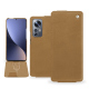 Funda de piel Xiaomi 12 Pro - Castan esparciate ( Pantone #824F2A )