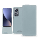 Housse cuir Xiaomi 12 Pro - Bleu Ciel PU ( Pantone #abcae9 )