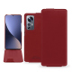 Capa em pele Xiaomi 12 Pro - Rouge PU ( Pantone #d50032 )