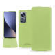 Lederschutzhülle Xiaomi 12 Pro - Vert olive PU ( Pantone #a7c58e )