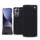 Custodia in pelle Xiaomi 12 Pro - Noir élégant  ( Noir / Black ) 