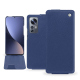 Housse cuir Xiaomi 12 Pro - Bleu frisson ( Pantone #29588c ) 