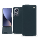 Funda de piel Xiaomi 12 Pro - Bleu Veggie ( Pantone #3f5864 ) 