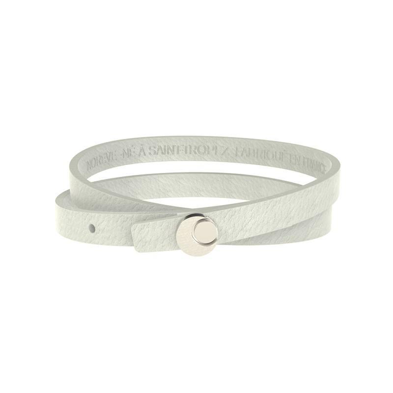 Men's leather bracelet