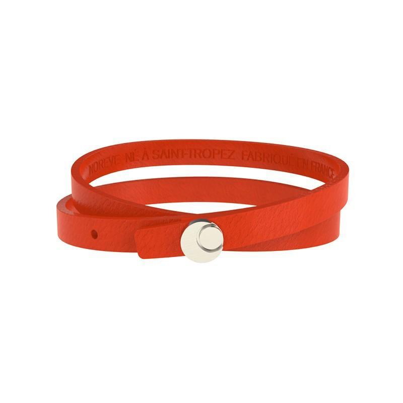 Men's leather bracelet