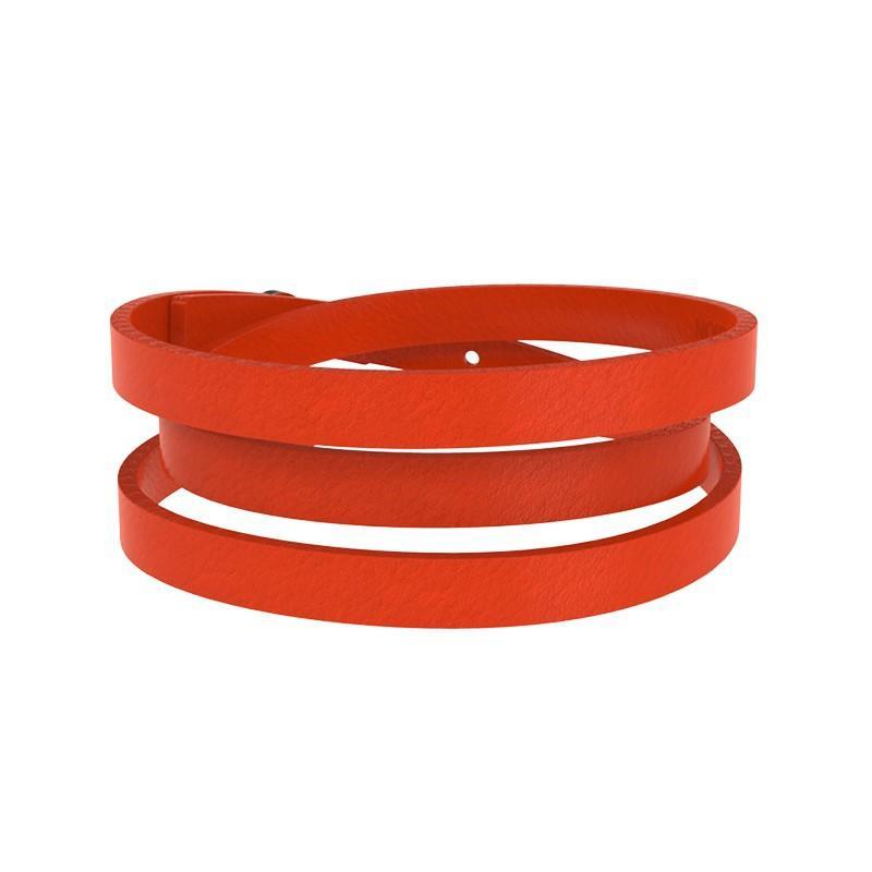 Braccialetto da uomo in pelle