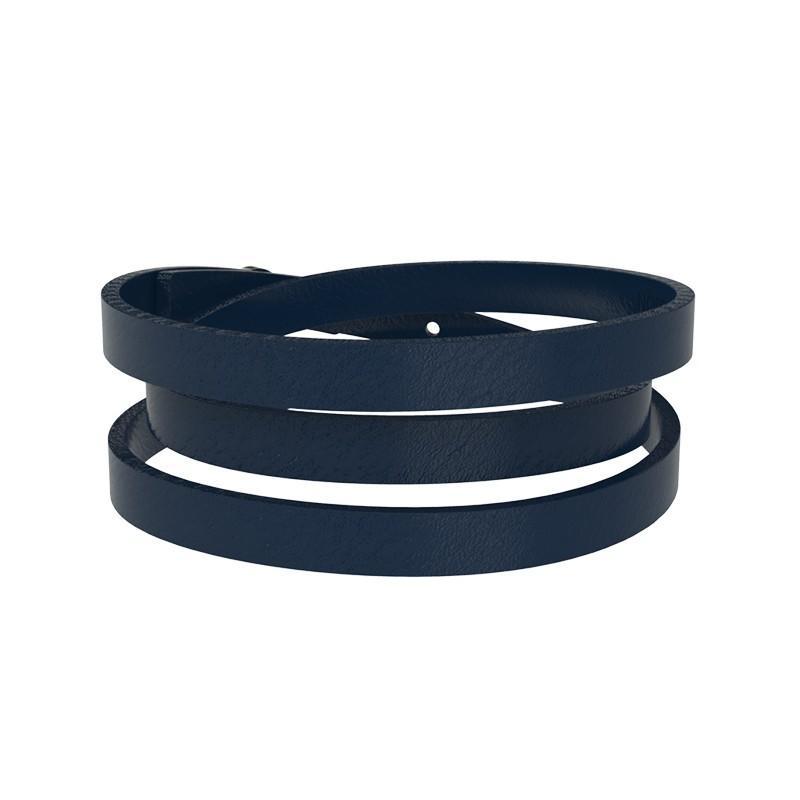 Braccialetto da uomo in pelle