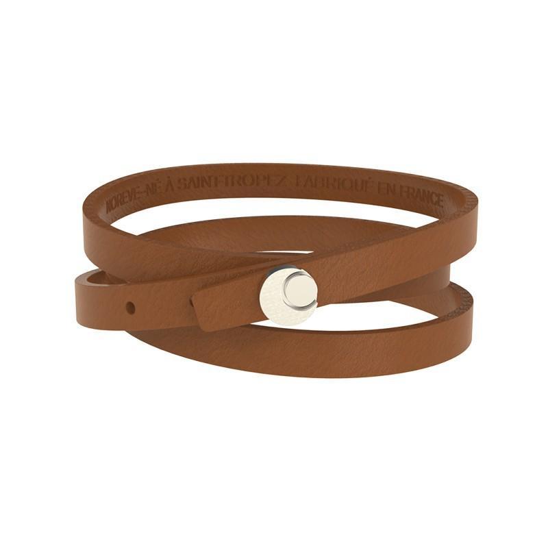 Men's leather bracelet