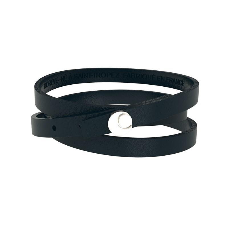 Pulseira de homem em couro Pulseira de homem em couro