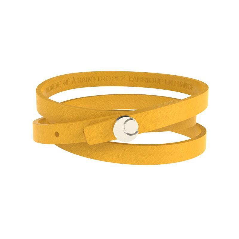 Braccialetto da uomo in pelle