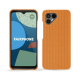 Custodia in pelle Fairphone 4 - Abaca arancio ( Pantone #d77540 )