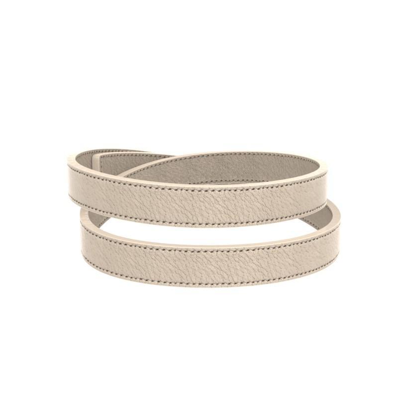 Men's leather bracelet