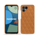 硬质真皮保护套 Fairphone 4 - Mandarine vintage - Couture ( Pantone #d47231 ) 