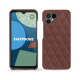硬质真皮保护套 Fairphone 4 - Passion vintage - Couture ( Pantone #591d16 ) 