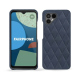 Capa em pele Fairphone 4 - Jean vintage - Couture ( Pantone #2f414f  ) 