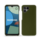 Fairphone 4 leather cover - Vert Veggie ( Pantone #68724d ) 
