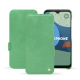 Fairphone 4 leather case - Menthe vintage ( Pantone #37b375 ) 