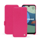 Capa em pele Fairphone 4 - Rose fluo ( Pantone #ff16b4 ) 
