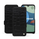 Funda de piel Fairphone 4 - Crocodile nero ( Noir / Black) 