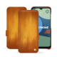 Funda de piel Fairphone 4 - Orange Patine