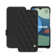 Fairphone 4 leather case - Noir - Couture ( Nappa - Black ) 