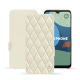 Fairphone 4 leather case - Blanc - Couture ( Nappa - White ) 