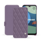 Custodia in pelle Fairphone 4 - Lilas - Couture ( Nappa - Pantone #b9a3e3 ) 