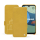 Lederschutzhülle Fairphone 4 - Jaune soulèu ( Pantone #F3B934 )