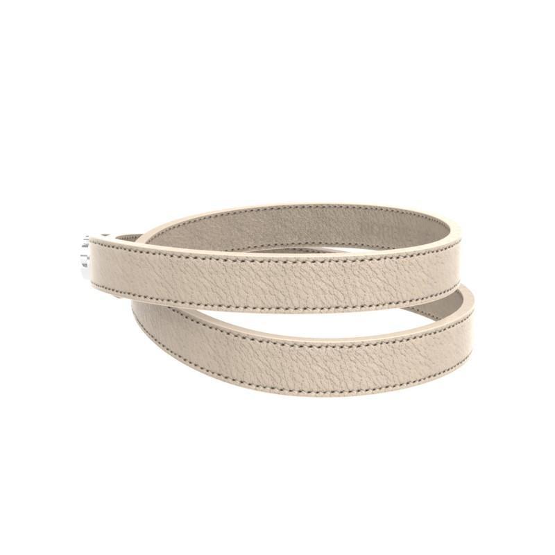 Braccialetto da uomo in pelle