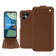 Fairphone 4 leather case - Marron ( Nappa - Pantone #8B4720 ) 