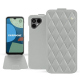 硬质真皮保护套 Fairphone 4 - Gris - Couture ( Nappa - Pantone #c1c6c8 ) 