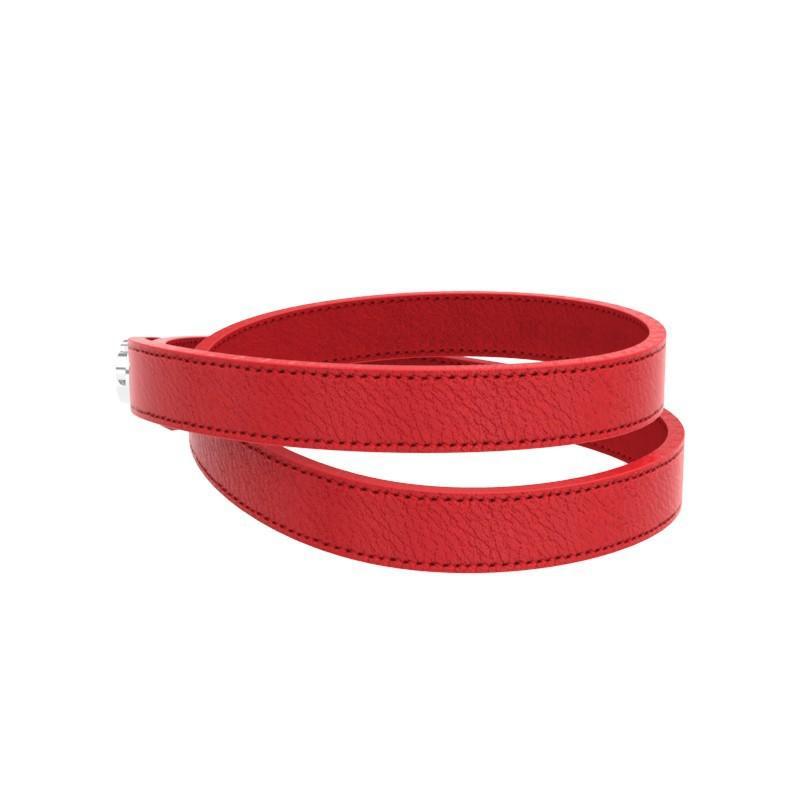 Men's leather bracelet