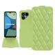 Capa em pele Fairphone 4 - Vert olive - Couture ( Nappa - Pantone #a7c58e ) 
