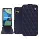 Fairphone 4 leather case - Cobalt - Couture ( Pantone #2b253f ) 