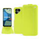 Housse cuir Fairphone 4 - Jaune fluo ( Pantone #c9ff57 ) 