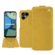 Lederschutzhülle Fairphone 4 - Jaune soulèu ( Pantone #F3B934 )