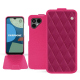 硬质真皮保护套 Fairphone 4 - Rose fluo - Couture ( Pantone #ff16b4 ) 
