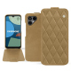 Custodia in pelle Fairphone 4 - Sable vintage - Couture ( Pantone #9b7340 ) 