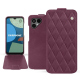 Fairphone 4 leather case - Prune vintage - Couture ( Pantone #612434 ) 