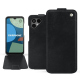 Fairphone 4 leather case - Dark vintage ( Pantone #050505 ) 