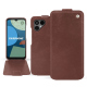 Fairphone 4 leather case - Passion vintage ( Pantone #591d16 ) 