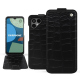 硬质真皮保护套 Fairphone 4 - Crocodile nero ( Noir / Black) 