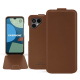Funda de piel Fairphone 4 - Marron PU ( Pantone #8B4720 )