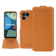 Lederschutzhülle Fairphone 4 - Orange PU ( Pantone #ff9351 )