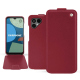 Housse cuir Fairphone 4 - Rouge passion ( Pantone #a6192e ) 