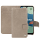 Housse cuir Fairphone 4 - Taupe vintage ( Pantone #bda790 ) 