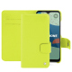 Housse cuir Fairphone 4 - Jaune fluo ( Pantone #c9ff57 ) 