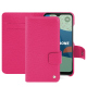 Fairphone 4 leather case - Rose fluo ( Pantone #ff16b4 ) 