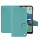 Capa em pele Fairphone 4 - Bleu fluo
