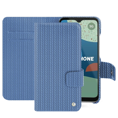 Coques et housses en cuir de qualité pour Fairphone 4Abaca ishia ( Pantone #395775 ) 